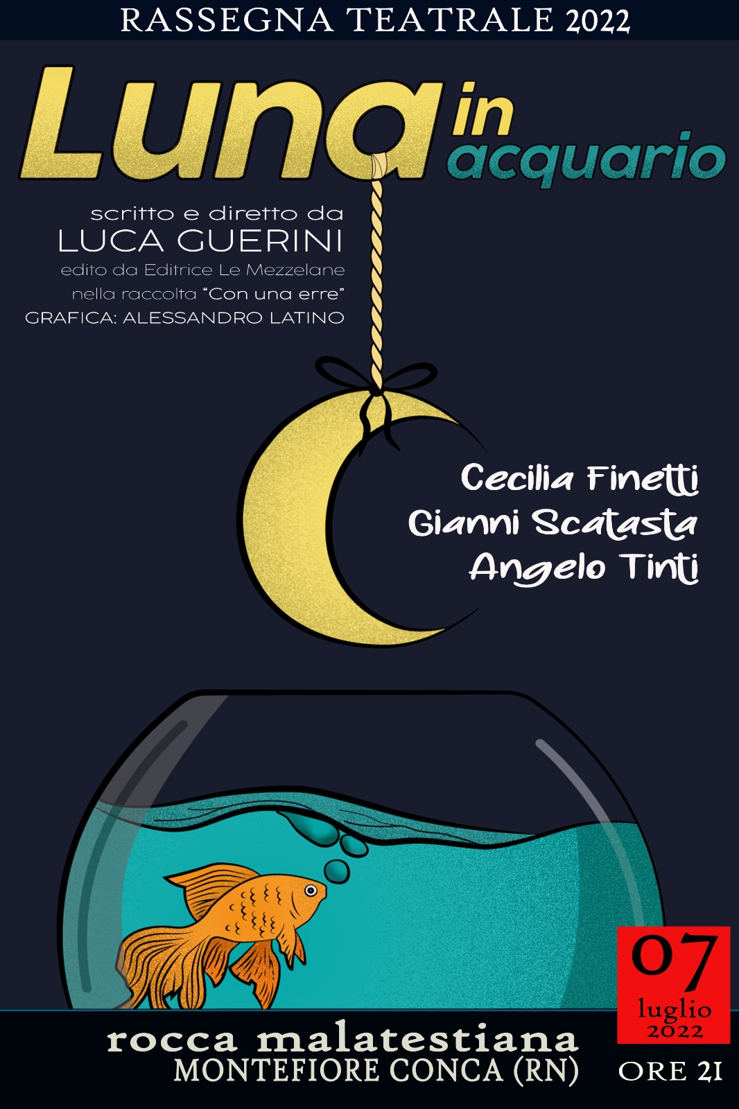 Luna in Acquario Eventi Montefiore Conca Festival Borghi belli Italia 2022 Luca Guerini