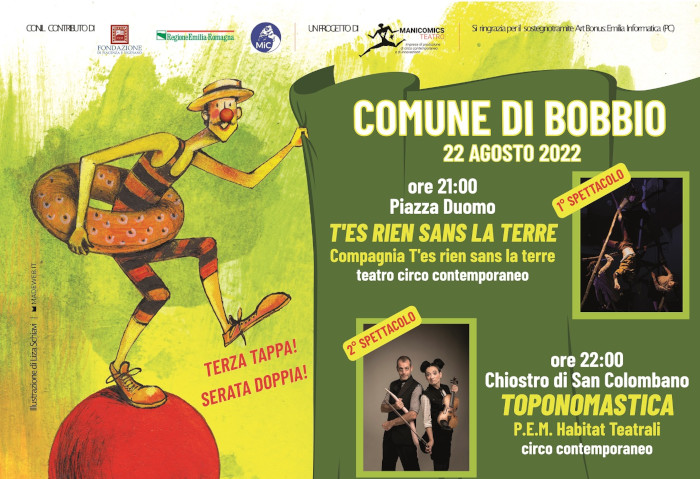 “L’Ultima Provincia 2022”, doppio spettacolo di teatro e circo contemporaneo