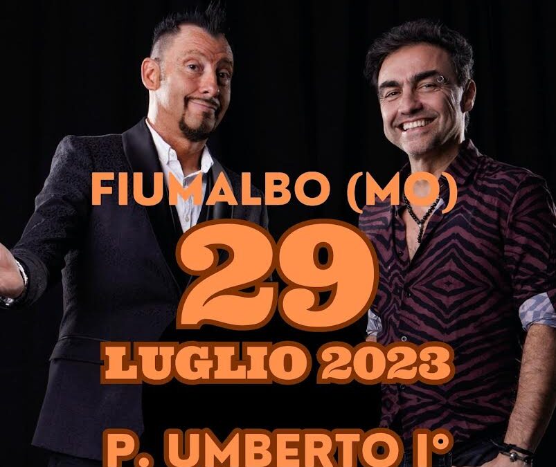 A Fiumalbo Marco Ligabue e Andrea Barbi in scena con “Salutami tuo fratello”